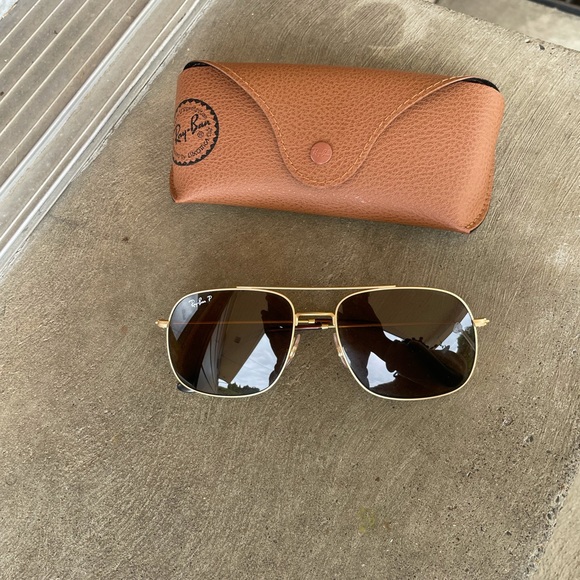 Authentic ray ban polarized square sunglasses - Picture 3 of 7
